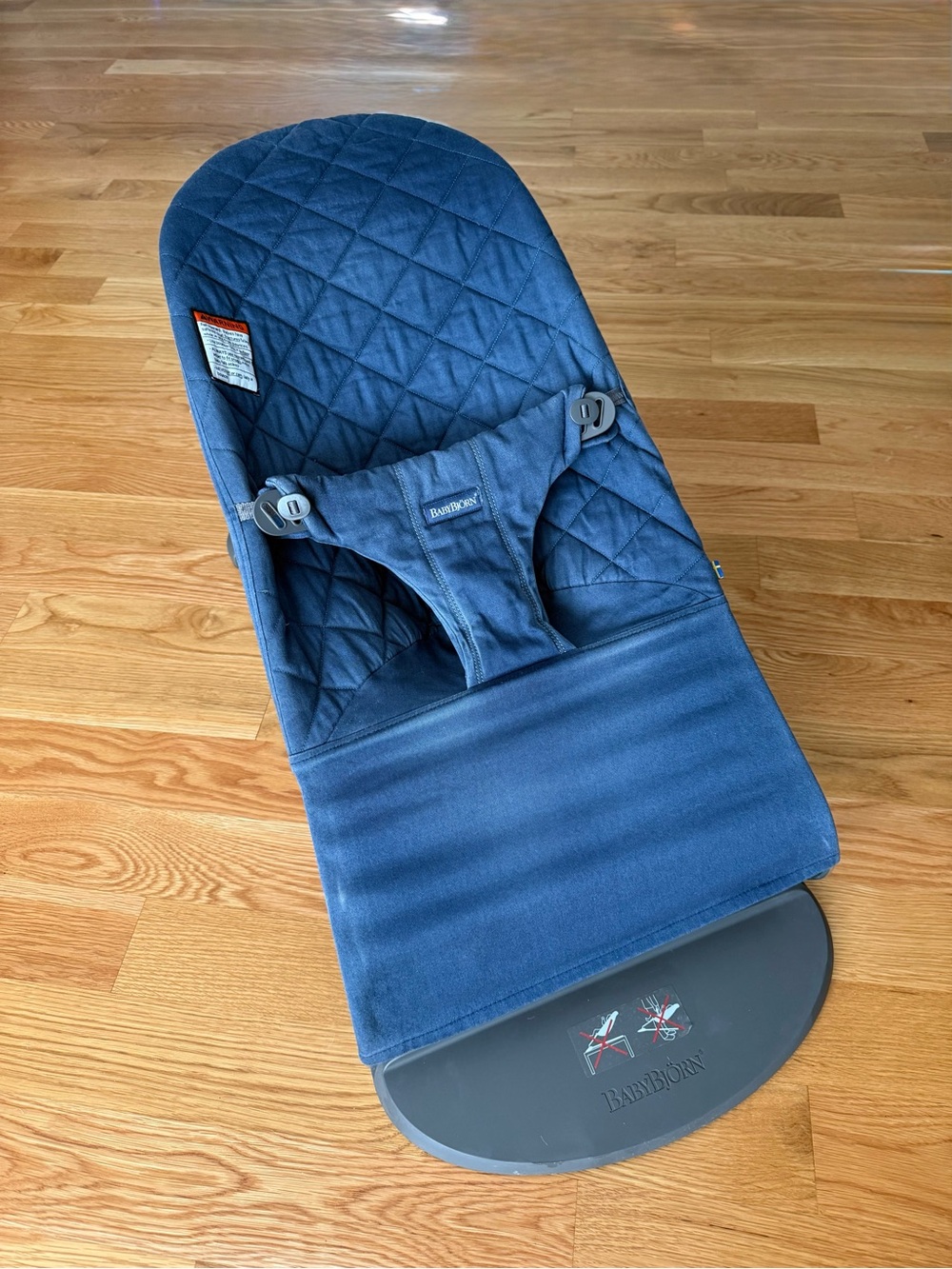 BABYBJÖRN Navy Blue Baby Bouncer